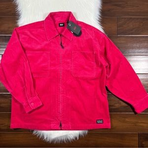 Levi's‎ Men's Size Small Raspberry Skate Corduroy Jacket Coat